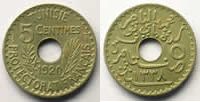 Französische Kolonialmünzen Lec.85 5 Centimes 1920 (AH 1338) SUP