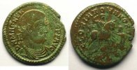 Münzen Maiorina Magnentius (350-353) R/ GLORIA ROMANORVM (Lyon 350) TB -