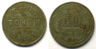 Münzen Token Notgeld von Messes und Militärkreise Forces alliées B.E.F. (British Expeditionary Forces) 10 Cts Fe, R 24mm TTB -
