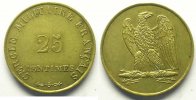 Münzen 25 Centimes Notgeld von Messes und Militärkreise Cercle Militaire Français Lt,R 23 mm TTB/TTB+ -
