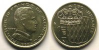 Münzen 1 Franc Rainier III (1949-2005) G.150 RAINIER III Essai en nickel FDC -