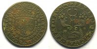Münzen Jeton Jetons des alten Regims Louis XIII en cuivre 27mm sans date TB+/TTB -