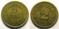 Münzen ILLKIRCH-GRAFFENSTADEN (67) Consum-Genossenschaft 2 Mk Lt, R 25,5mm SUP -