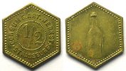 Münzen STRASSBURG (Strasbourg) (67) Consum Gen. Artillerie Werkstatt 1/2 Lt, 6 26,5 mm TTB+/SUP -