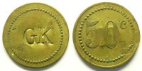 Münzen Blanc STRASSBURG (Strasbourg) (67) Ours 50 c Lt, R 25,5mm TB+/TTB -
