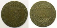 Münzen jeton Jetons des alten Regims Catherine de Médicis, régente en cuivre 27,5mm TB+ -