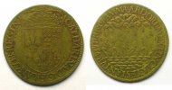 Münzen jeton Jetons des alten Regims Catherine de Médicis, régente en cuivre 27,5mm TB+ -