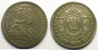 Münzen Jeton rond en argent Jetons des alten Regims Normandie Ville de Rouen Louis XV TTB -