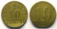 Münzen STRASSBURG (Strasbourg) (67) Restaurant Terminus 10 (Pf) Lt, R 19mm TTB -