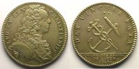 Münzen jeton rond en argent Numismatik der Versicherungsgesellschaften Louis XV TTB+/SUP -