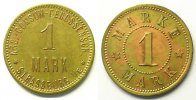 Münzen STRASSBURG (Strasbourg) (67) Arb. Consum Genossenschaft 1 Mk Lt, R 24mm TTB+ -