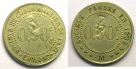 Münzen CHALONS/MARNE (51) Société de Consommation de l'Est Elie 25,3 0,50 c M + trèfle Ma,R 21,5 mm TTB -