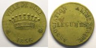 Münzen DOLE (39) Ville de DOLE - Association Alimentaire Elie - LEGUMES Lt,R 24 mm TTB -