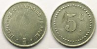Münzen HAVRE (LE) (76) Tréfileries et Laminoirs Elie 196.1 5 c Al, R 26mm TTB+/SUP -