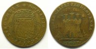 Münzen Jeton Jetons des alten Regims Bourgogne des Etats en cuivre TB+ -