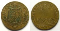 Münzen Jeton Jetons des alten Regims Bourgogne des Etats en cuivre TB+/TTB -