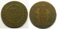 Münzen Jeton Jetons des alten Regims Bourgogne des Etats en cuivre TB -