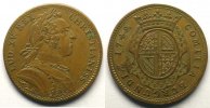 Münzen Jeton Jetons des alten Regims Bourgogne des Etats en cuivre Louis XV TTB+ -