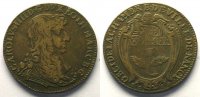 Lothringische Münzen Jeton rond en cuivre 28mm Charles IV 1669 TB+