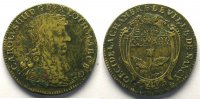 Lothringische Münzen Jeton rond en cuivre 28mm Charles IV 1669 TB+