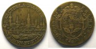 Lothringische Münzen Jeton rond en cuivre 28mm s.d. TB