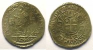 Lothringische Münzen Demi-Gros 1648 TTB+