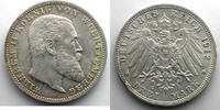 Münzen 3 Mark Königreich von Württemberg Wilhelm II (1891-1918) TTB+/SUP -
