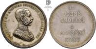 BÖHMEN MÄHREN SCHLESIEN AR-Medaille o.J. (1875) Franz Joseph I. Pferdezucht Preismedaille Tautenhayn f. vz / vz