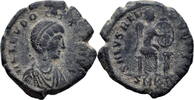 Roman Empire AE3 Aelia Eudoxia AE3 - SALVS REIPVBLICAE (Cyzicus Mint) -