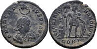 Roman Empire AE2 Arcadius AE2. - GLORIA ROMANORVM (Constantinople Mint) -