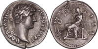Roman Empire Denarius Hadrian AR Denarius - Pudicitia Seated -