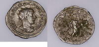 Roman Empire Antoninianus Gordian III AR Antoninianus - Gordian standing -