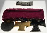 Deutsches Kaiserreich Ordenspange 1914-1918 3er Ordensspange + Miniatur sehr guter Zustand, siehe Fotos