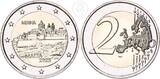 Malta 2 Euro 2025 Stadt Mdina prägefrisch in Coin Card