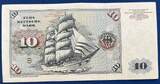 Deutschland BRD 10 Deutsche Mark 1980 10 DM Banknote I-II