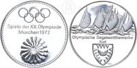 Deutschland BRD Silbermedaille Olympische Spiele 1972 München -