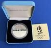 Republik Frankreich 100 Francs Olympische Spiele in Albertville - Eisschnellauf -