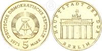 Deutschland DDR 5 Mark Brandenburger Tor -