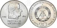 Deutschland DDR 20 Mark 20 Mark Gedenkmünze - Friedrich von Schiller -