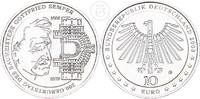 Deutschland BRD 10 Euro 10 € Gedenkmünze - 200. Geburtstag des Baumeisters Gottfried Semper -