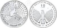 Deutschland BRD 10 Euro 10 € Gedenkmünze - 50 Jahre Römische Verträge -