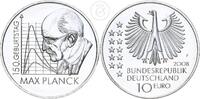 Deutschland BRD 10 Euro 10 € Gedenkmünze - 150. Geburtstag Max Planck -