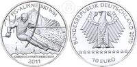 Deutschland BRD 10 Euro 10 € Gedenkmünze - FIS-ALPINE SKI WM 2011 Garmisch-Partenkirchen -