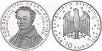 Deutschland BRD 10 Euro 10 € Gedenkmünze - 200. Geburtstag Georg Büchner -