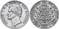 Sachsen Taler Sachsen Albertinische Linie - König Johann 1854-1873 -