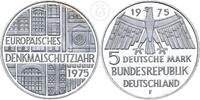 Deutschland BRD 5 Mark 5 Deutsche Mark - Europäisches Denkmalschutzjahr -