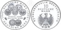 Deutschland BRD 10 Mark 10 Deutsche Mark - 50 Jahre Deutsche Mark -