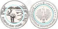 Deutschland BRD 5 Euro 5 € Gedenkmünze - Subpolare Zone (Serie Klimazonen der Erde) -