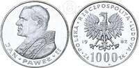 Polen 1000 Zloty 1000 Zlotych Papst Johannes Paul II. -