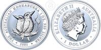 Australien 1 Dollar 1 Unze Silber Perth Mint: Kookaburra -